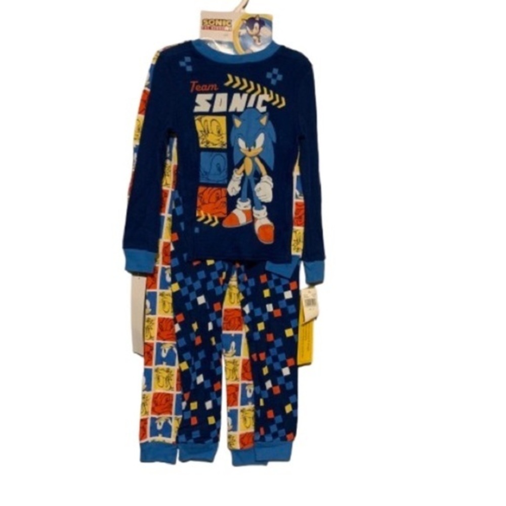 NWT. SONIC Kids 4Pc Pajama Set